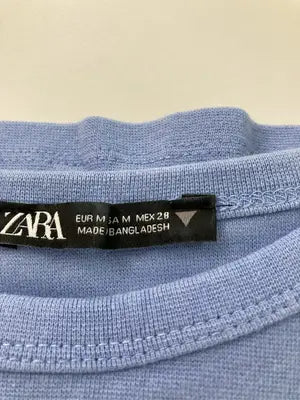 ZARA/ザラ/Tシャツ/カットソー/トップス/ブルー/M