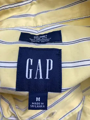 GAP/ギャップ/シャツ/ブラウス/トップス/イエロー/M
