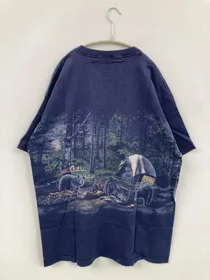 FRUIT OF THE LOOM/フルーツオブザルーム/Tシャツ/カットソー/トップス/ネイビー/XL