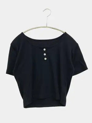 Tシャツ/カットソー/トップス/ブラック