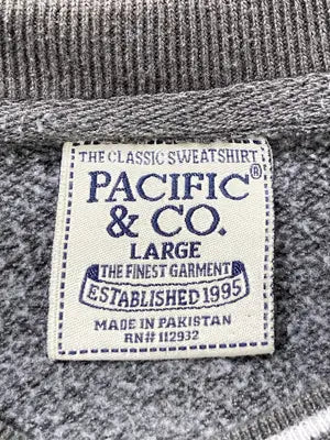pacific&co./スウェット/トップス/グレー/L