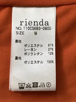 rienda/リエンダ/ワンピース/ワンピース/ドレス/レッド/M