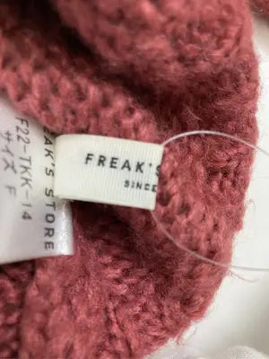 FREAK'S STORE/フリークスストア/カーディガン/ボレロ/トップス/レッド/F