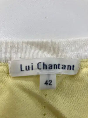 Lui Chantant/ルイシャンタン/カーディガン/ボレロ/トップス/イエロー/42