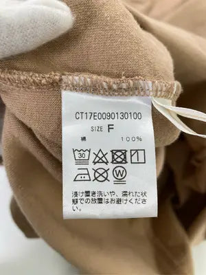 Chez toi/シェトワ/Tシャツ/カットソー/トップス/ベージュ/F