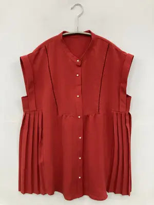 SHIPS/シップス/シャツ/ブラウス/トップス/レッド/M