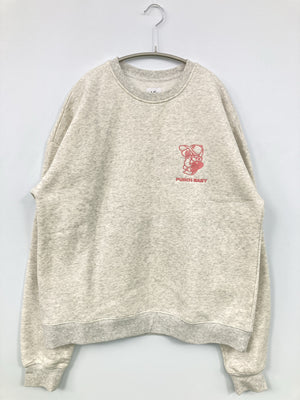 KAO YORI NAKAMI/カオヨリナカミ/スウェット/トップス/グレー/S