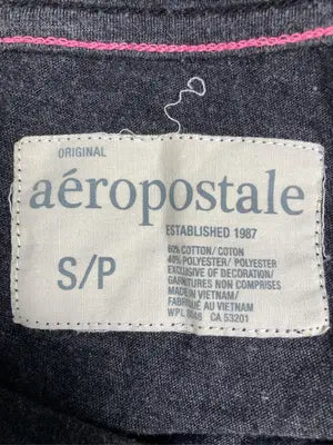 AEROPOSTALE/エアロポスタル/Tシャツ/カットソー/トップス/グレー/S/P