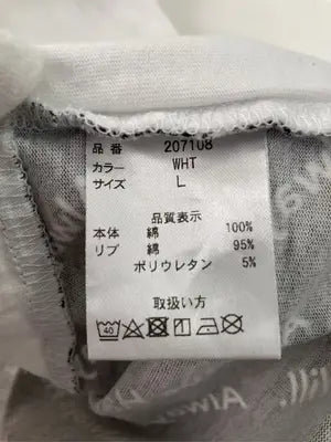 SESSIONS/セッションズ/Tシャツ/カットソー/トップス/ホワイト/L