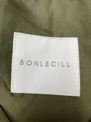 BONLECILL/ボンルシール/ノーカラーコート/ジャケット/アウター/カーキ/F