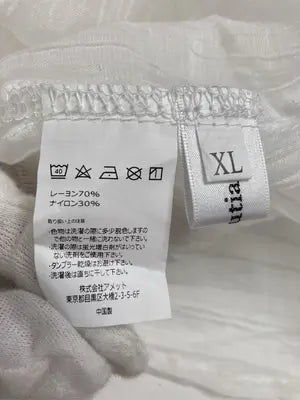callage/シャツ/ブラウス/トップス/ホワイト/XL