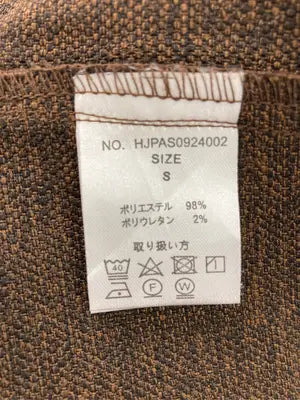 Happy John/ハッピージョン/その他パンツ/パンツ/ブラウン/S