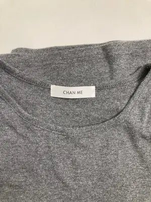 chan me/Tシャツ/カットソー/トップス/グレー/L