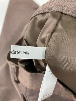 Alcindor Materials/スラックス/パンツ/ブラウン/M