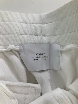 STAMPD/スウェットパンツ/パンツ/ホワイト/S