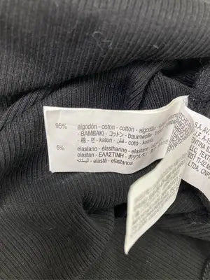 ZARA/ザラ/Tシャツ/カットソー/トップス/ブラック/USA L