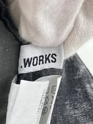 .WORKS/ドットワークス/デニムパンツ/パンツ/ブラック/61-89