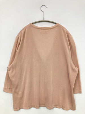 LINEAR/リニア/カーディガン/ボレロ/トップス/ピンク/48