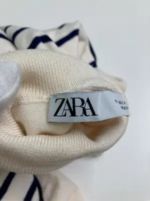 ZARA/ザラ/ニット/セーター/トップス/アイボリー/USA S