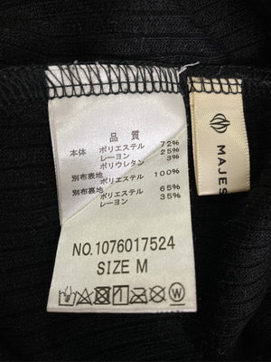 MAJESTIC LEGON/マジェスティックレゴン/シャツ/ブラウス/トップス/ブラック/M