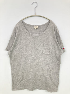 Champion/チャンピオン/Tシャツ/カットソー/トップス/グレー/LARGE