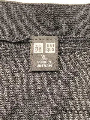 UNIQLO/ユニクロ/カーディガン/ボレロ/トップス/ブラック/XL