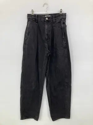 UNIQLO U/ユニクロユー/デニムパンツ/パンツ/ブラック/23 (58.5cm)