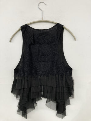 Mignon/ミニョン/ベスト/トップス/ブラック/M