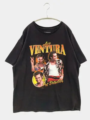 ACE VENTURA/Tシャツ/カットソー/トップス/ブラック/XL