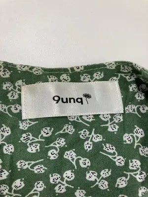 9unq/ワンピース/ワンピース/ドレス/グリーン