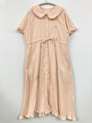 merry jenny/メリージェニー/シャツワンピース/ワンピース/ドレス/オレンジ/F