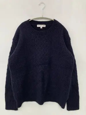 UNIQLO/ユニクロ/ニット/セーター/トップス/ネイビー/L