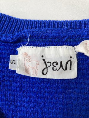 ニット/セーター/トップス/ブルー/S