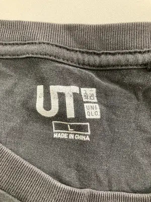 UNIQLO UT/ユニクロユーティー/Tシャツ/カットソー/トップス/ブラック/L