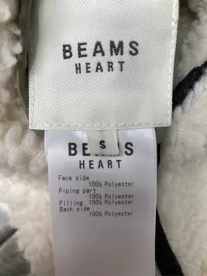 BEAMS HEART/ビームスハート/ノーカラーコート/ジャケット/アウター/アイボリー/S