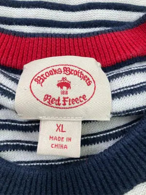 BROOKS BROTHERS/ブルックスブラザーズ/ニット/セーター/トップス/ネイビー/XL