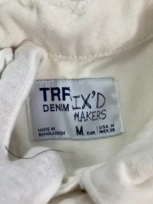 TRF DENIM/デニムジャケット/ジャケット/アウター/ホワイト/M