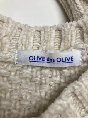 OLIVE des OLIVE/オリーブデオリーブ/ニット/セーター/トップス/アイボリー/F