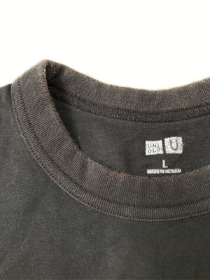 UNIQLO/ユニクロ/Tシャツ/カットソー/トップス/ブラック/L