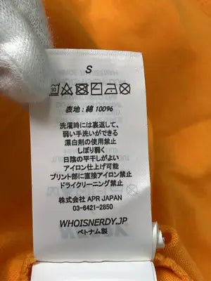 NERDY/ノルディ/Tシャツ/カットソー/トップス/オレンジ/S