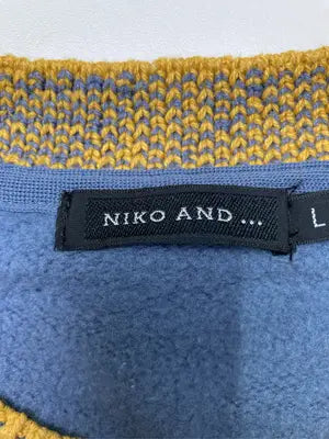 niko and .../ニコアンド/スウェット/トップス/スカイブルー/L