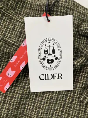 CIDER/サイダー/ショート/ミニスカート/スカート/ブラウン/XS