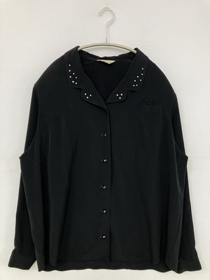 Elle Bali/シャツ/ブラウス/トップス/ブラック/L