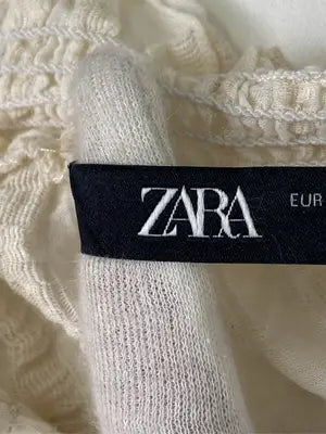 ZARA/ザラ/シャツ/ブラウス/トップス/アイボリー/USA M