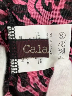 Calabaza/Tシャツ/カットソー/トップス/ピンク/M-L