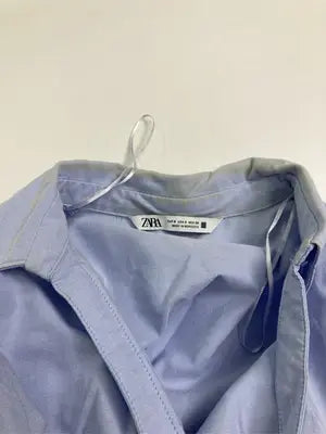 ZARA/ザラ/シャツ/ブラウス/トップス/スカイブルー/EUR S