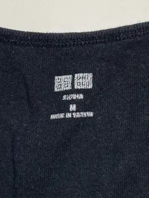 UNIQLO/ユニクロ/Tシャツ/カットソー/トップス/ブラック/M