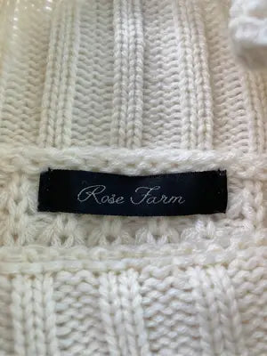 Rose Farm/ローズファーム/ニット/セーター/トップス/アイボリー/L