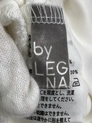 by LEGNA/Tシャツ/カットソー/トップス/ホワイト/FREE