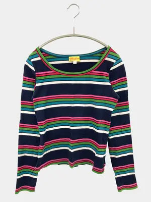 LH new+york/Tシャツ/カットソー/トップス/ブラック/F